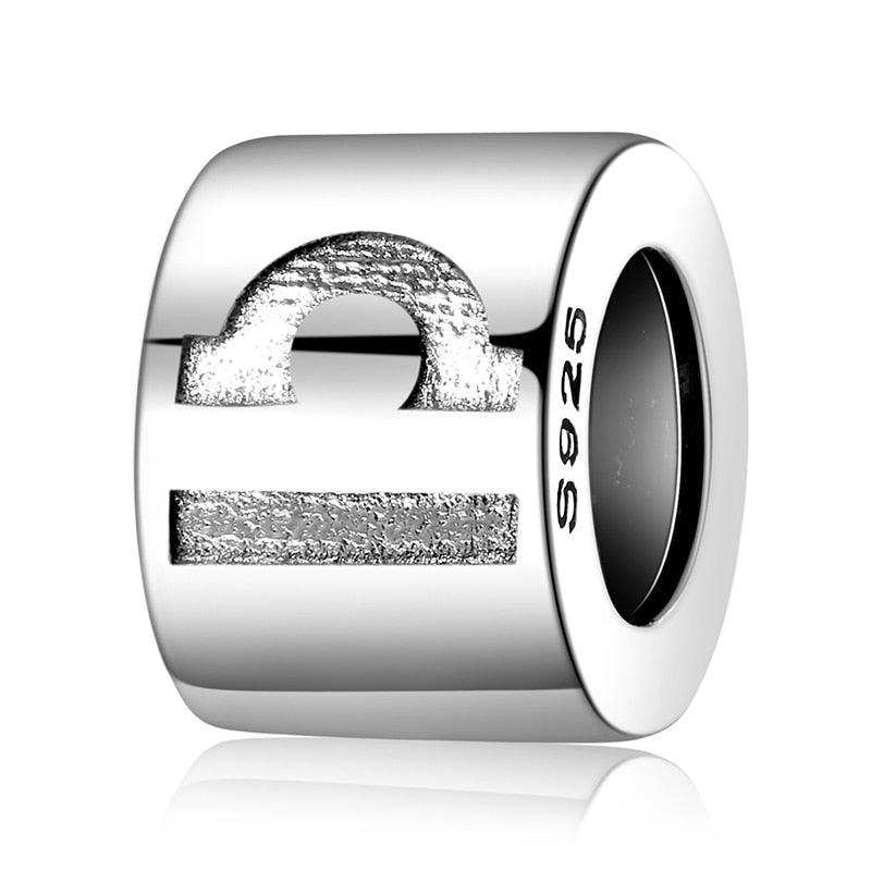 Lisslune | Heavenly Zodiac Sign Silver Charms: Personalized Handmade Jewelry for Your Unique Astrological Identity