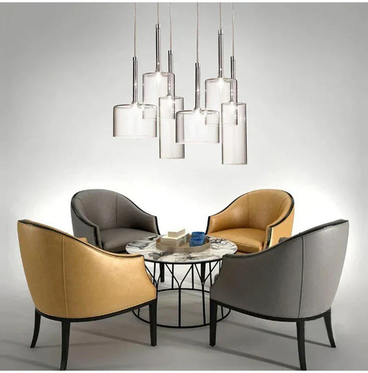 Lisslune | Pendant lamp for the dining table made of glass