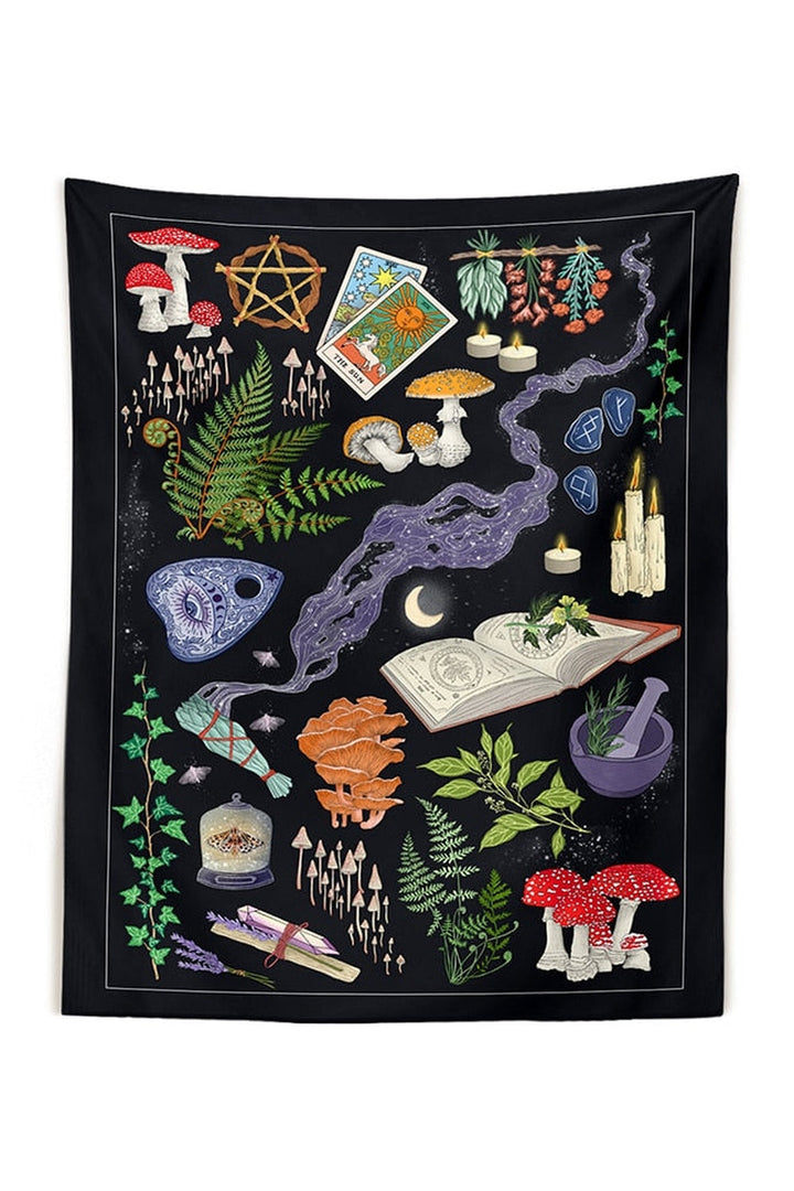 Lisslune | Ingredients wall tapestry