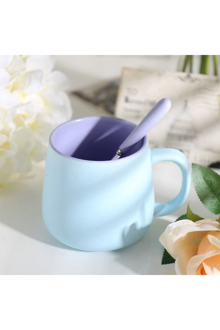 Lisslune | Ceramic mug with lid