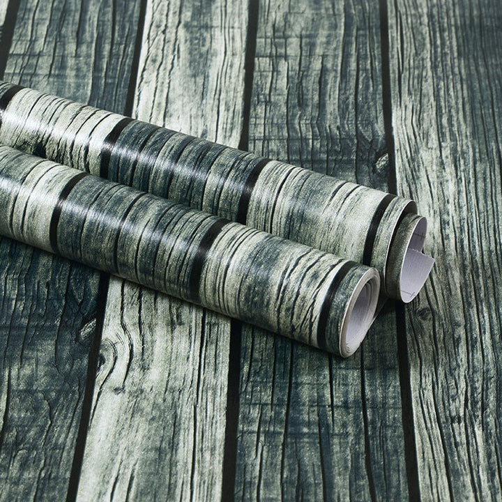 Lisslune | Self-Adhesive  Wood Grain Wall Sticker