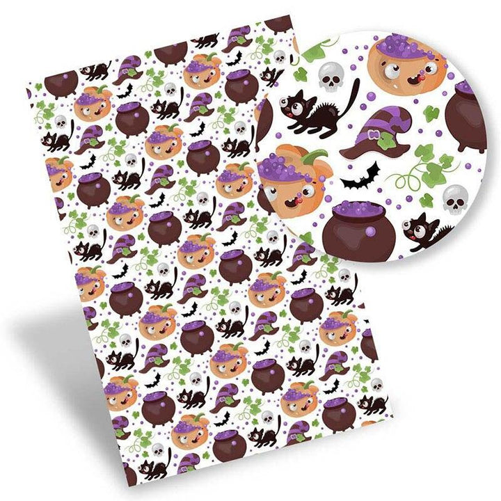 Lisslune | Autumn Theme Eco-Conscious Synthetic Leather Craft Kit for Creative Artisans
