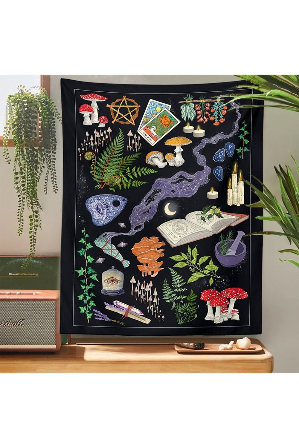 Lisslune | Ingredients wall tapestry