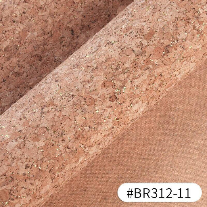 Lisslune | Natural Cork & Synthetic Leather DIY Fabric Kit - Custom Sizes for Every Project