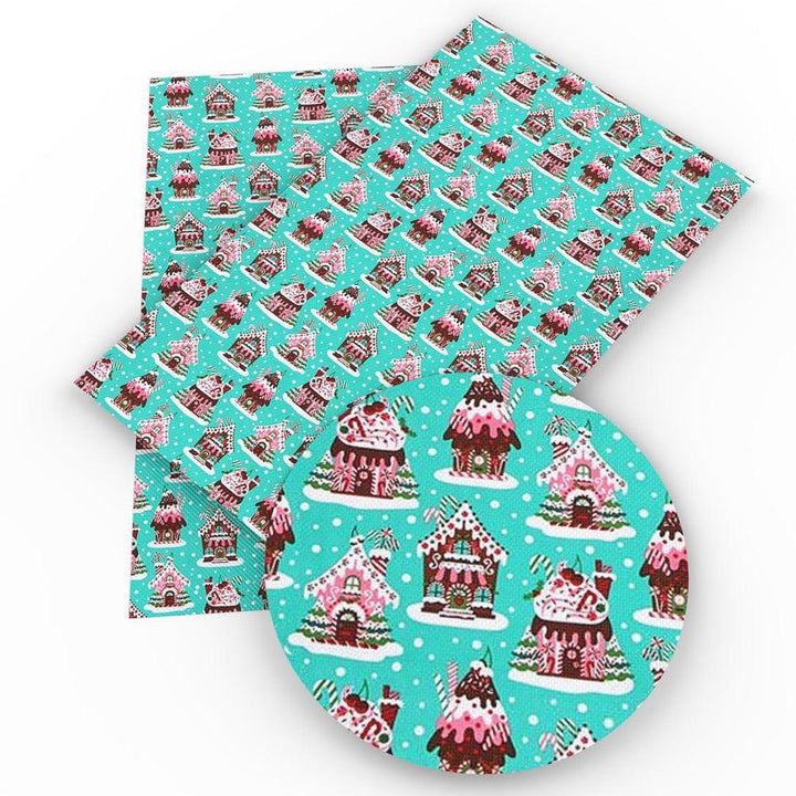 Lisslune | Festive Leather Craft Kit: DIY Earrings and Bows Set