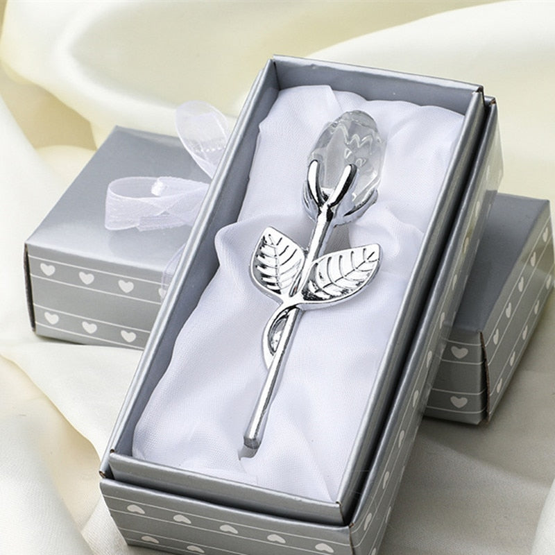 Lisslune | Luxury Crystal Rose in Gift Box – Valentine's Gift for Her