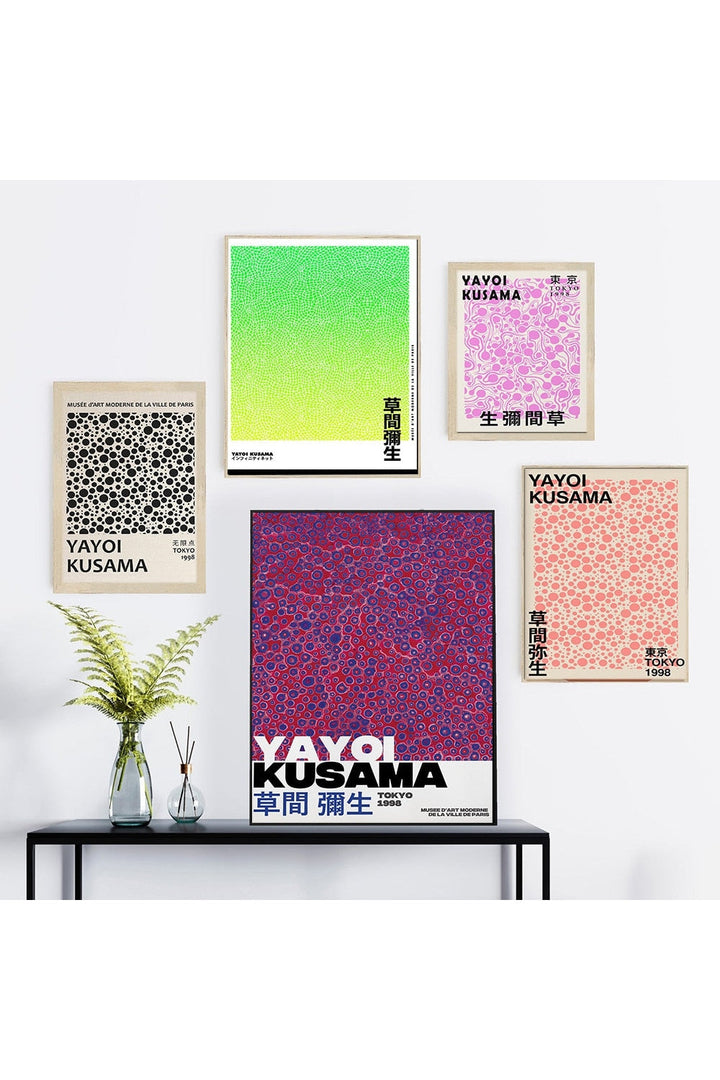 Lisslune | Kusama Inspired Psychedelic Posters