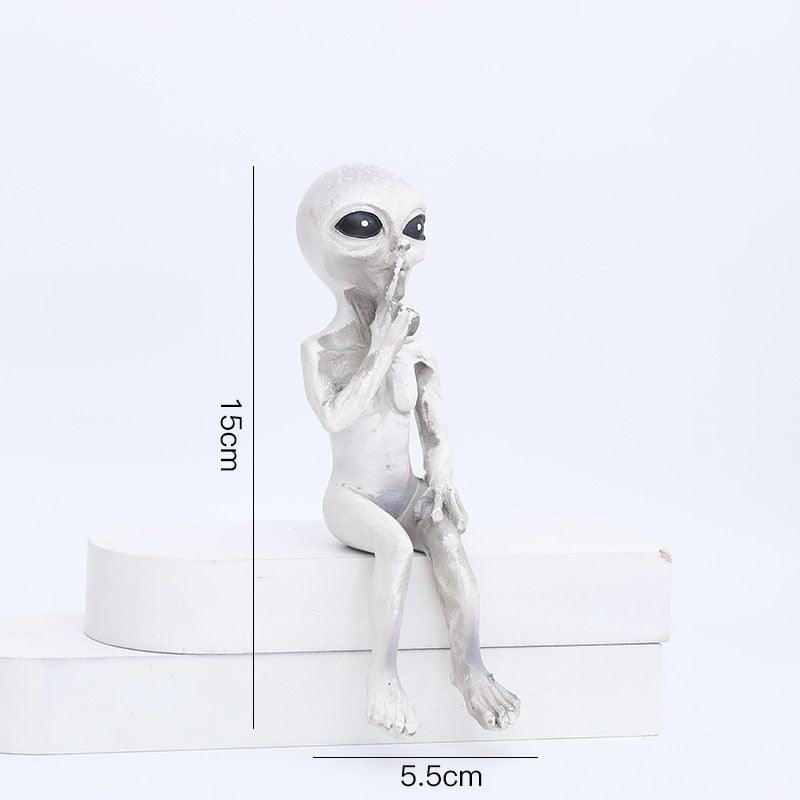Lisslune | Extraterrestrial Joy: Fantastic Alien Figures Garden Set