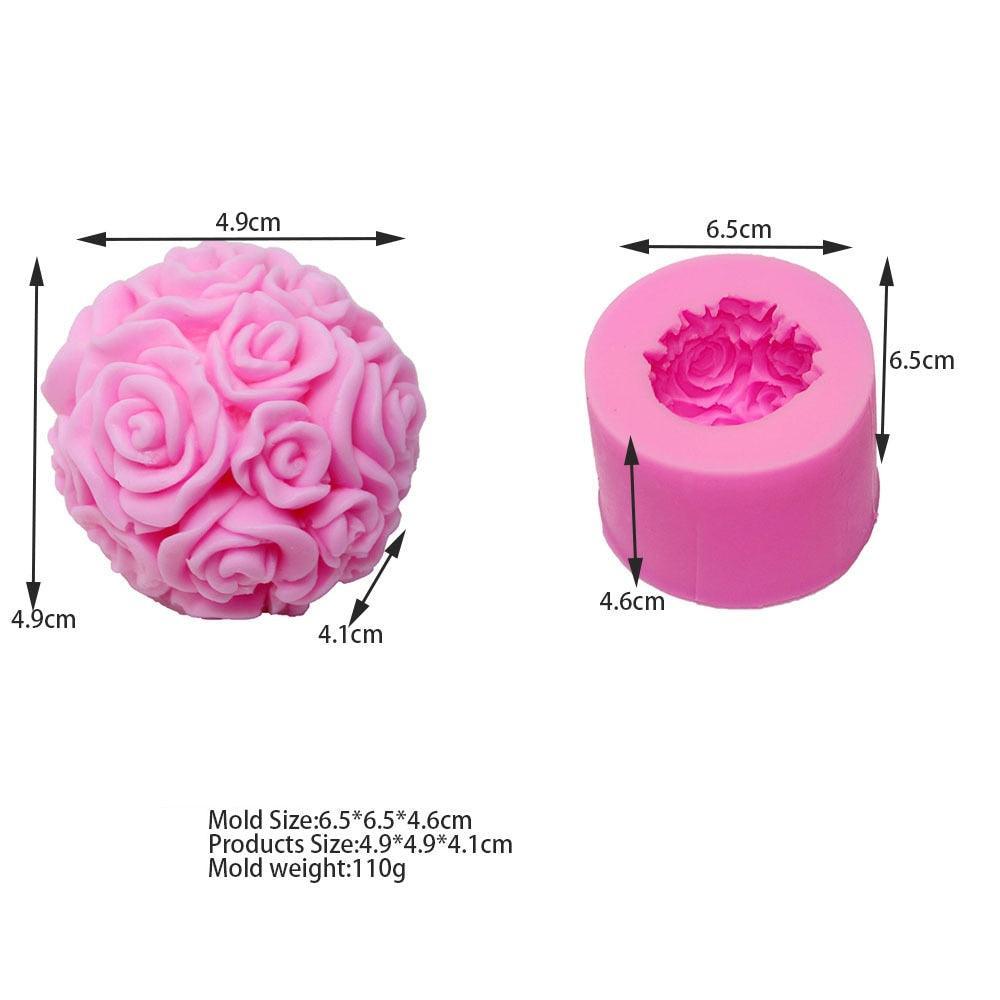 Lisslune | DIY Silicone Mold Set for Candles, Wax Melt, and Soap Creations