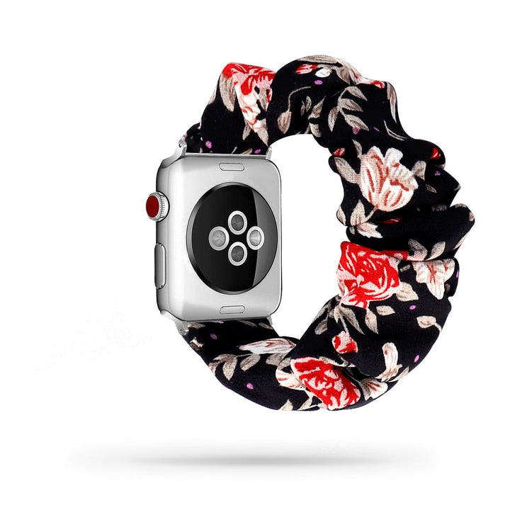 Lisslune | ELASTIC Apple Watch BAND IN HAIR TIE STYLE