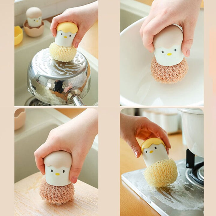 Lisslune | Surprise Egg Kitchen Cleaning Brush