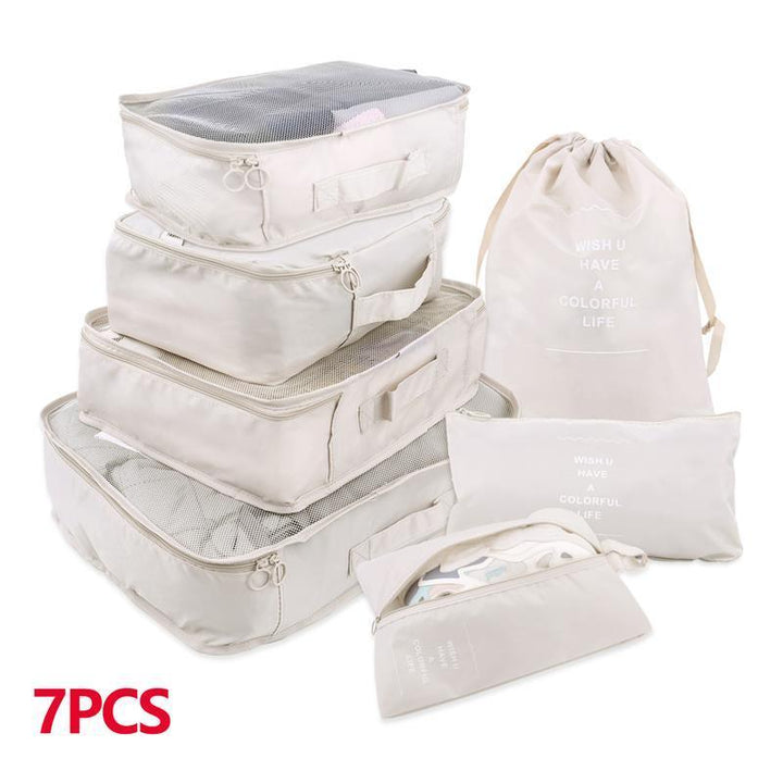 Lisslune | Travel Smart: versatile 8/6/1-piece organizer set for effortless packing