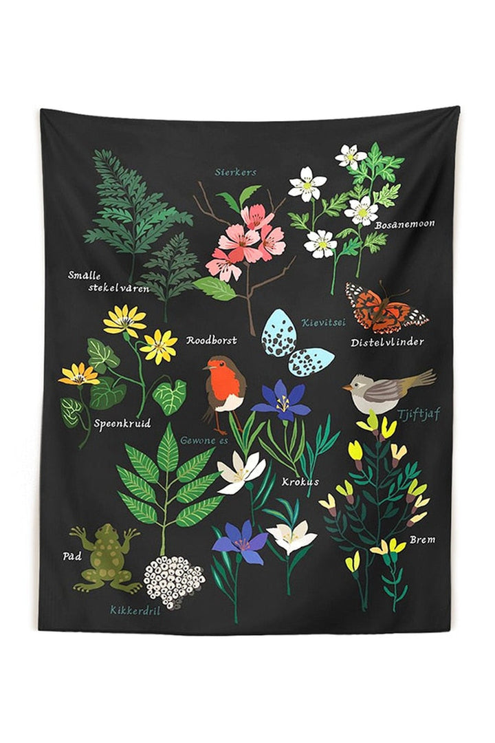 Lisslune | Botanical Wall Tapestry