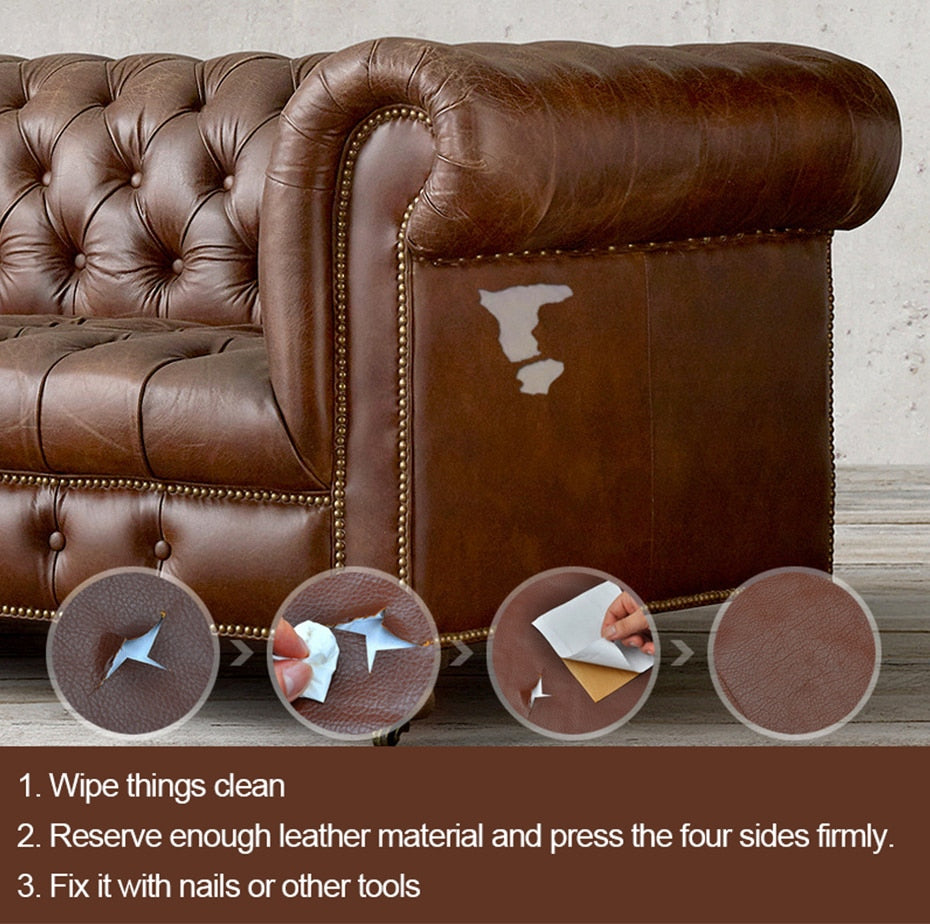 Lisslune | Self Adhesive Leather Repair Kit