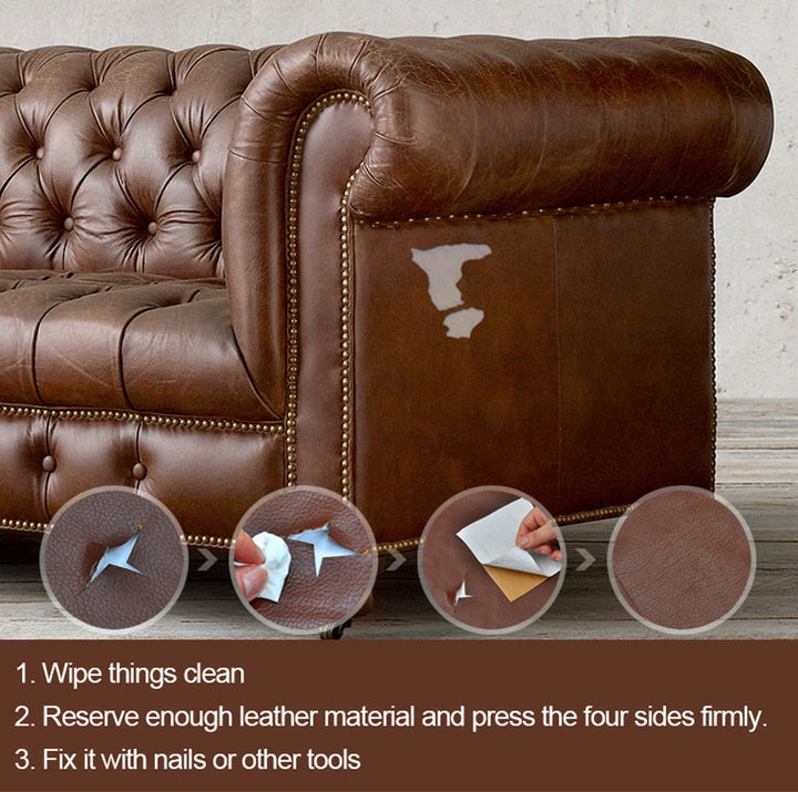 Lisslune | Self Adhesive Leather Repair Kit