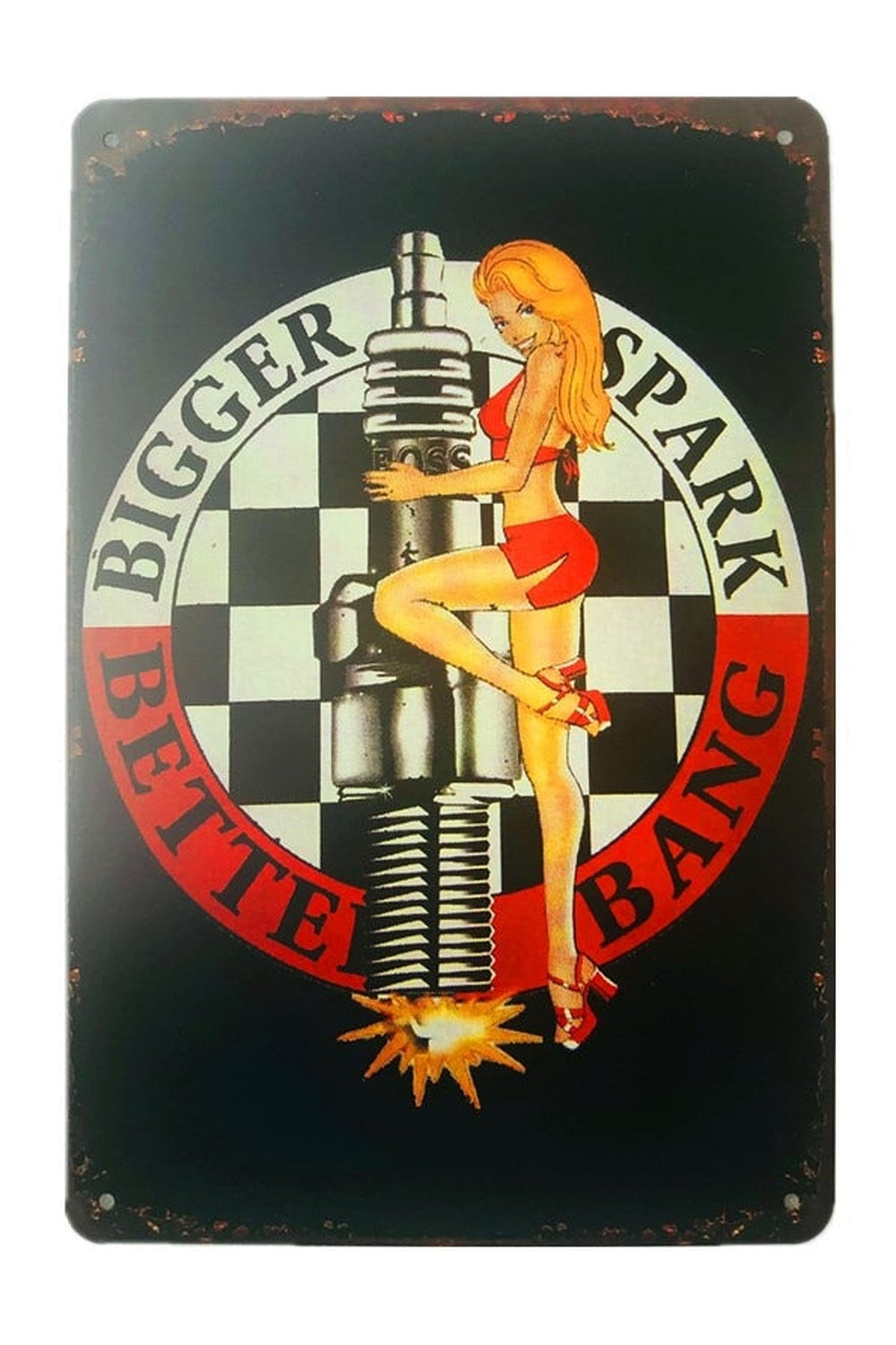 Lisslune | Service Girl Vintage Poster