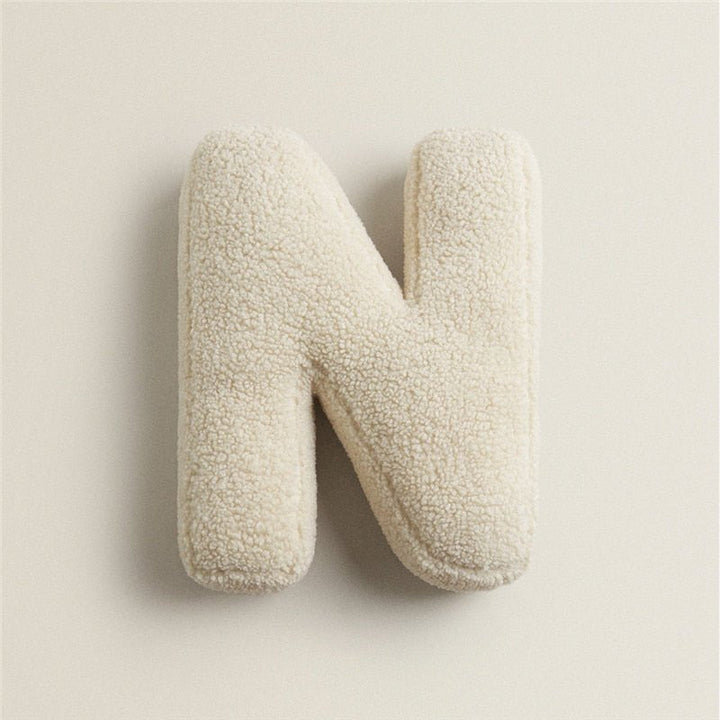 Lisslune | PlushLetter Pillow - Soft Letter Pillow for Bedroom and Children's Room