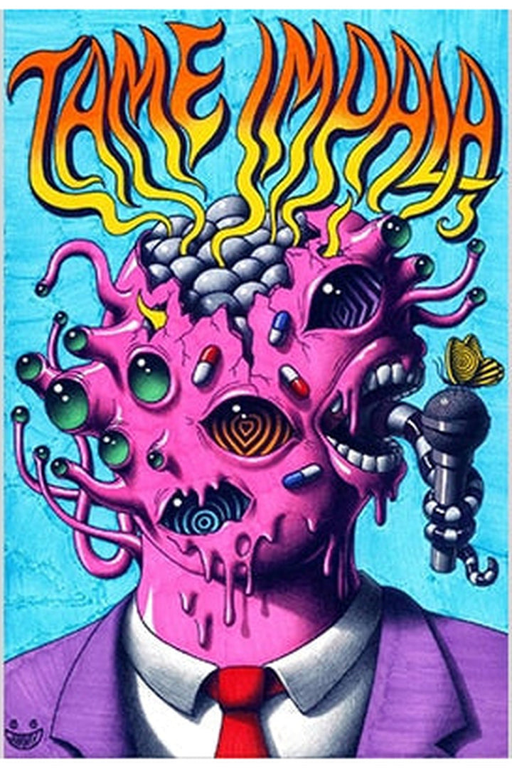 Lisslune | Impala Psychedelic Poster