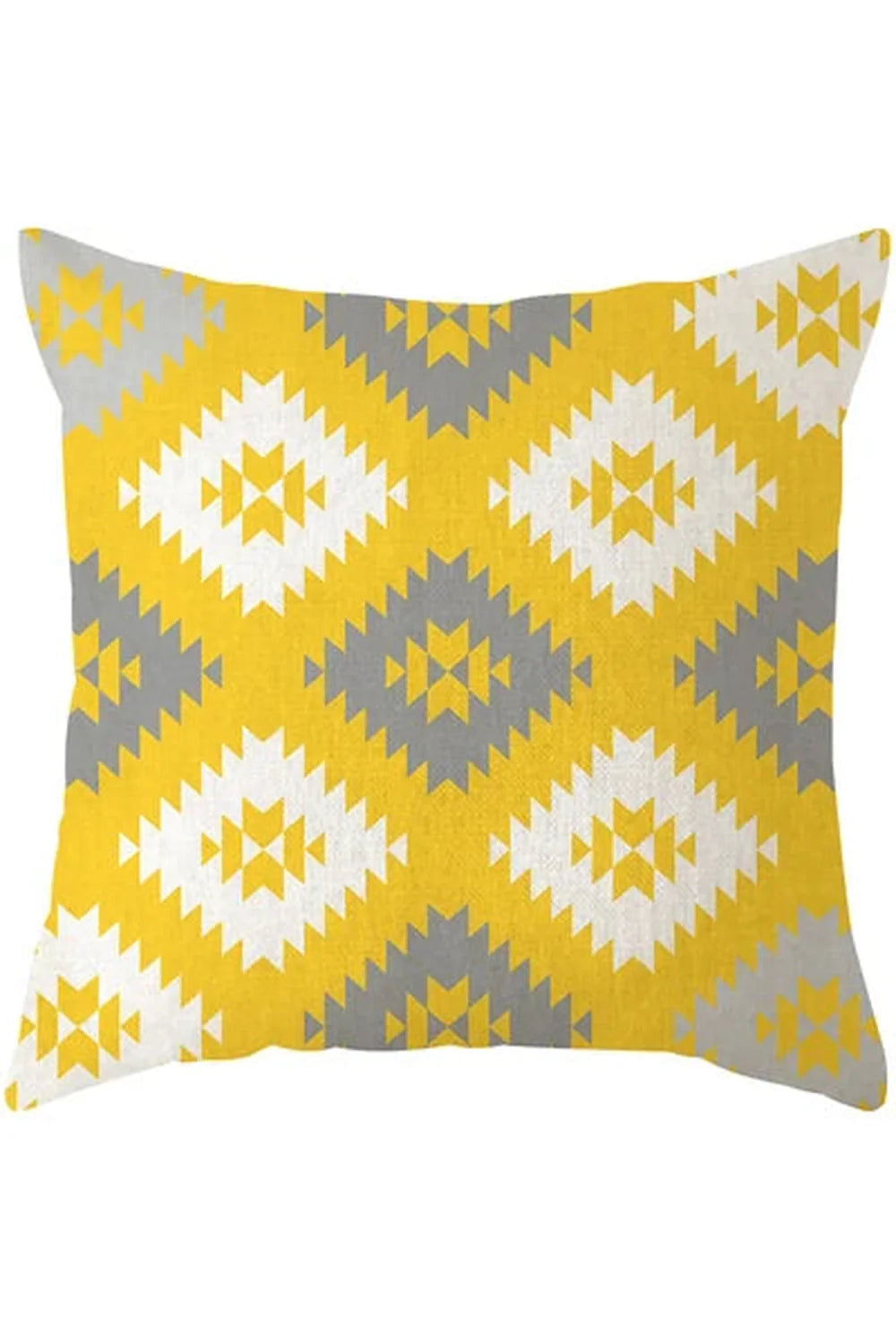 Lisslune | Yellow Deer Geometry Pillowcase