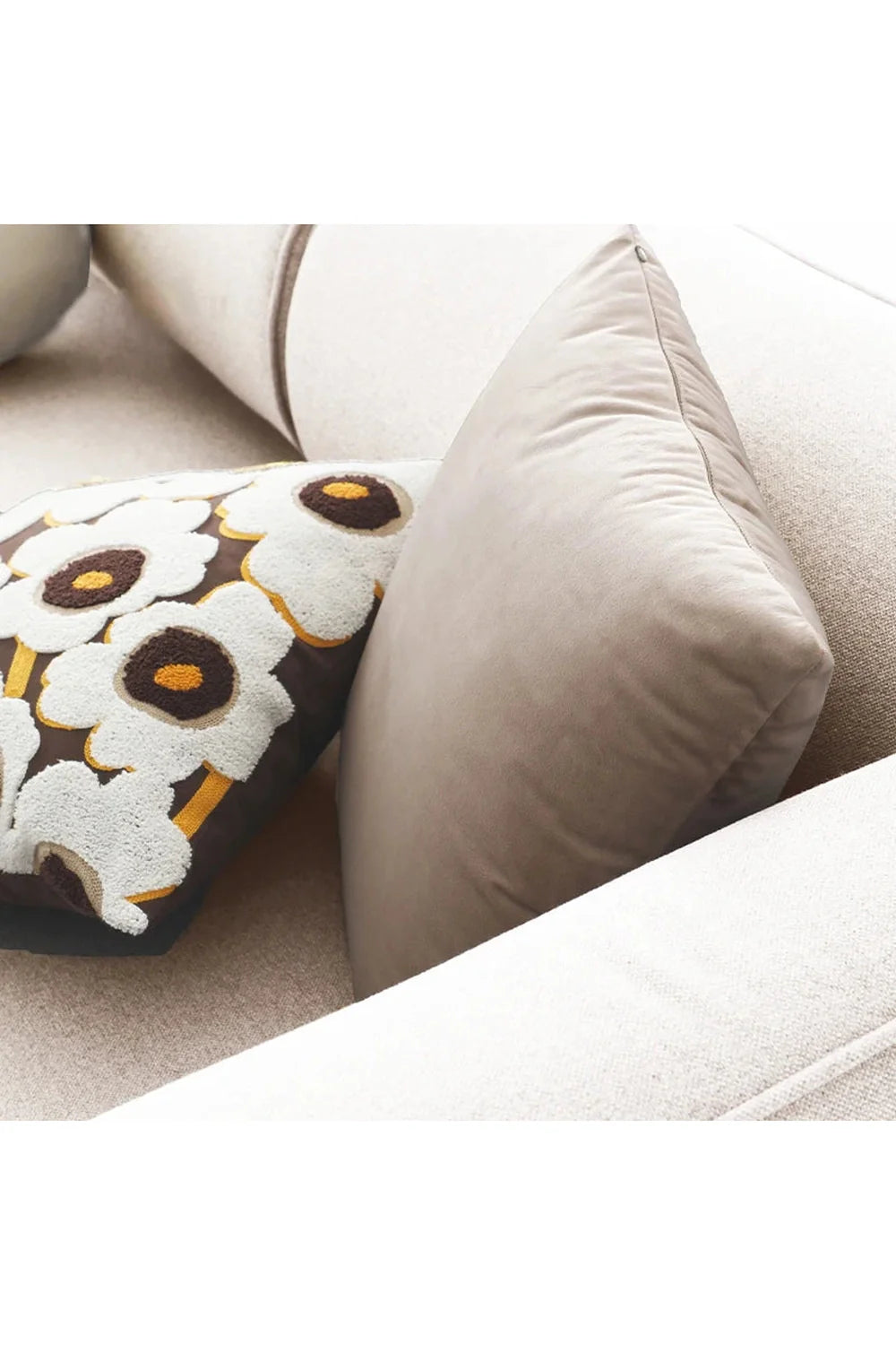 Lisslune | Decor White Velvet Pillowcase
