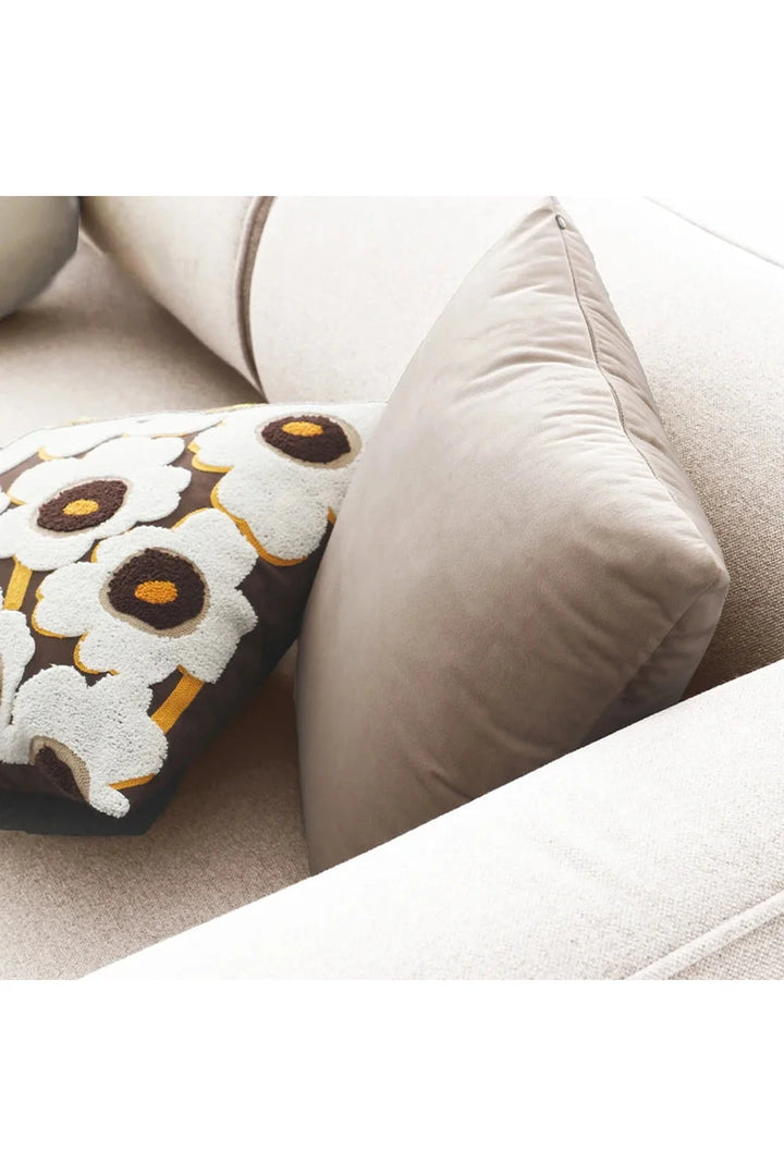 Lisslune | Decor White Velvet Pillowcase