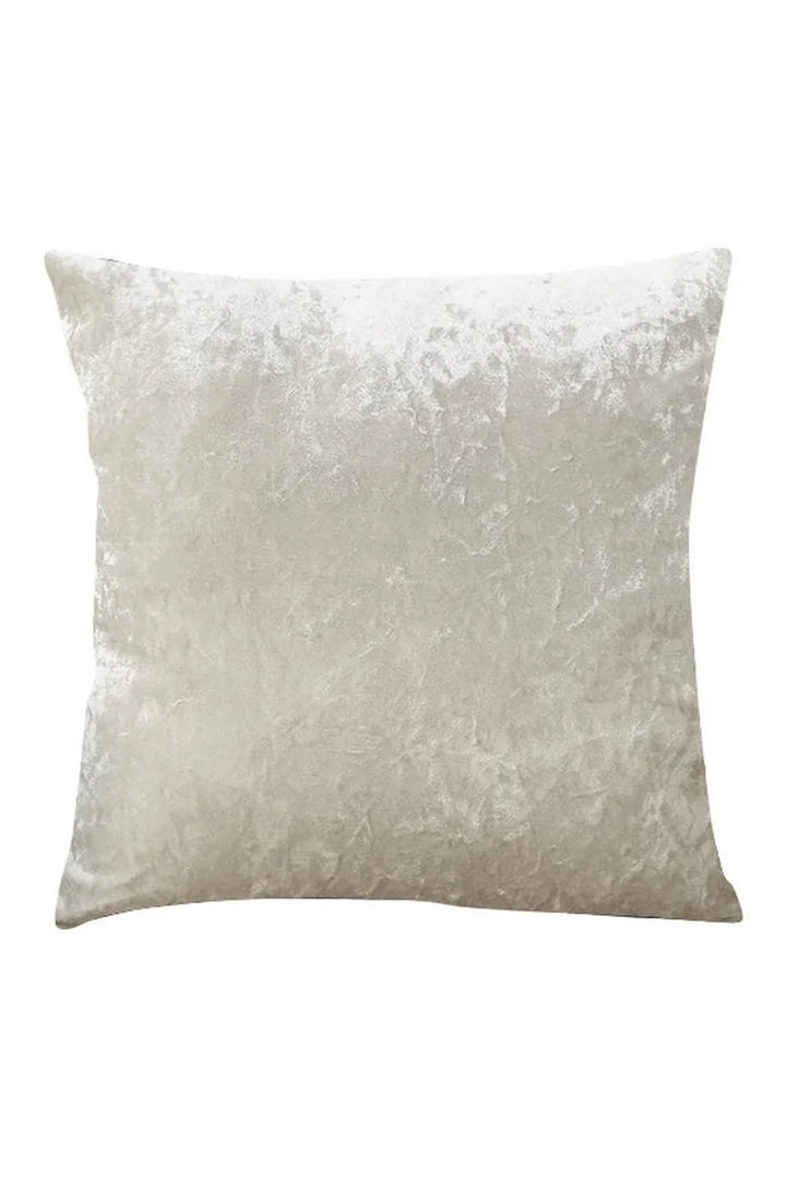 Lisslune | Beige velvet cushion cover