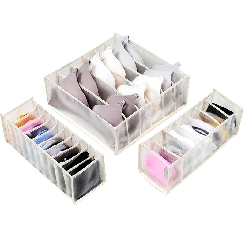 Lisslune | Underwear and sock storage solution - Compact organizer for tidy wardrobes