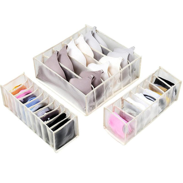 Lisslune | Underwear and sock storage solution - Compact organizer for tidy wardrobes
