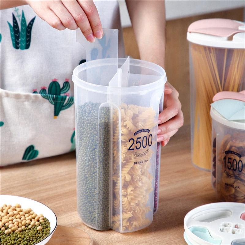 Lisslune | Revolutionary Rotating Cereal Dispenser for Effortless Kitchen Organization