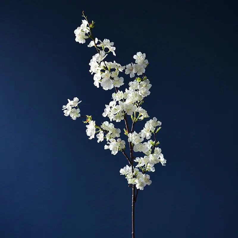 Lisslune | Artificial Cherry Blossom Branch - 109 cm Silk Flowers
