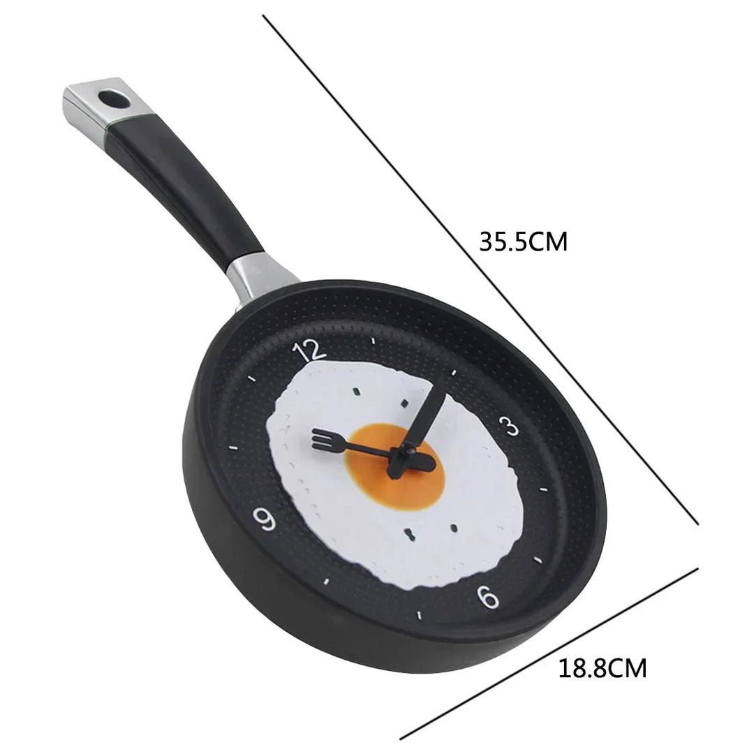 Lisslune | Omelette Pot-Shaped Wall Clock