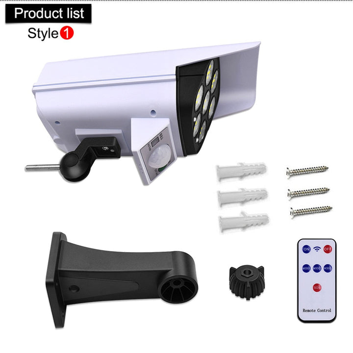 Lisslune | Solar Motion Sensor Dummy Security Camera Light
