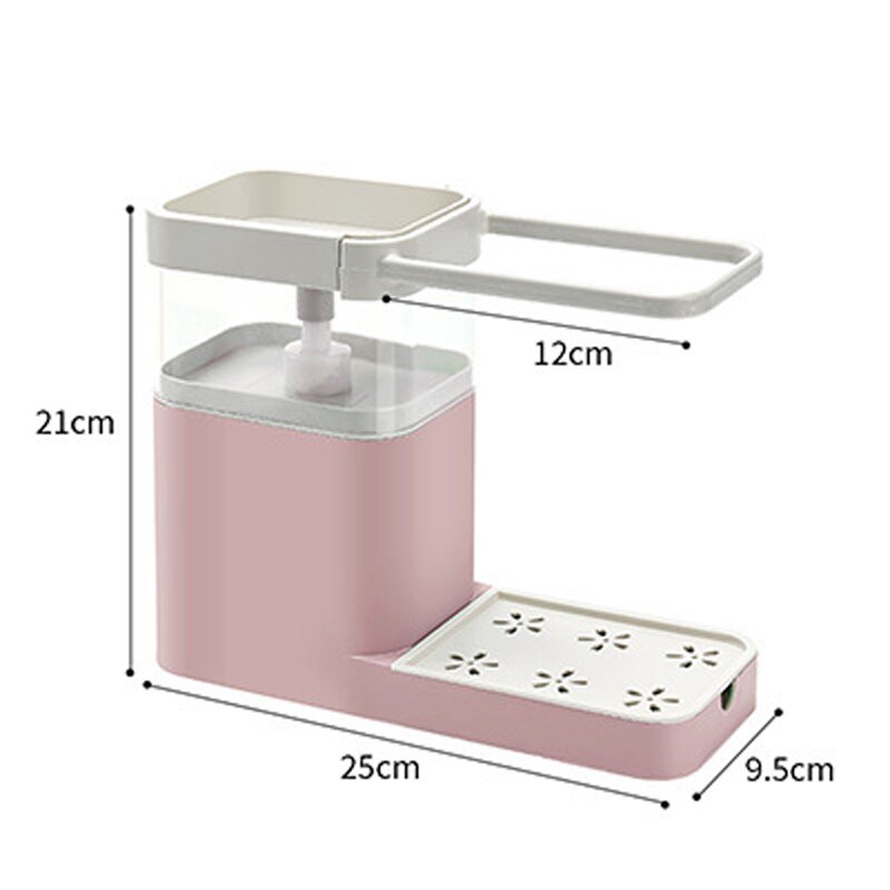 Lisslune | Kitchen Cloth Hanger Soap Dispenser