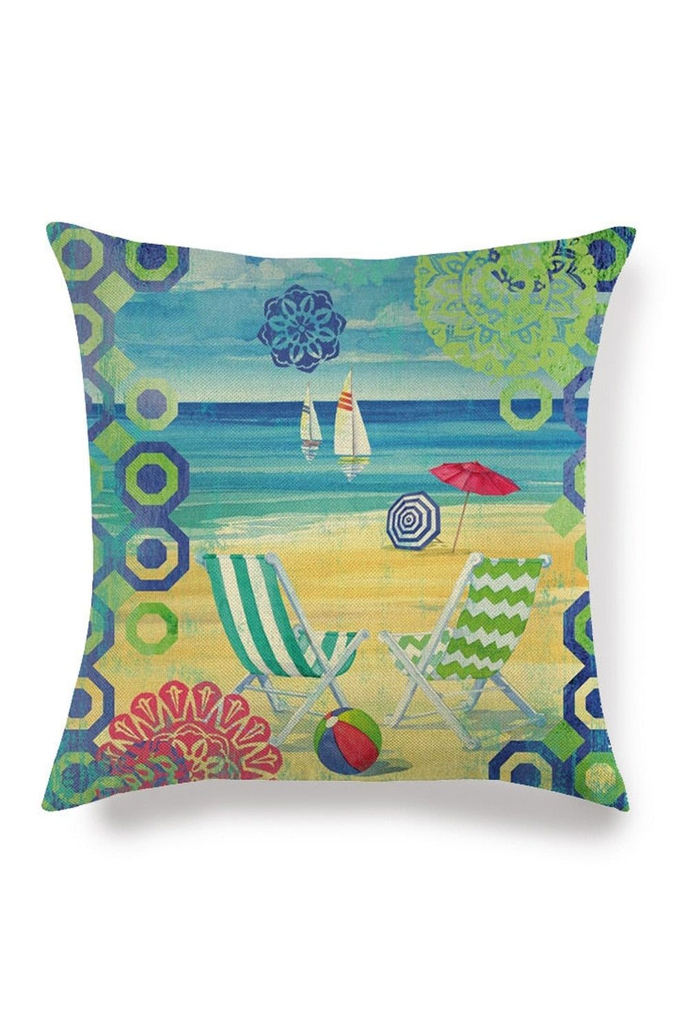 Lisslune | Ocean pattern pillowcases