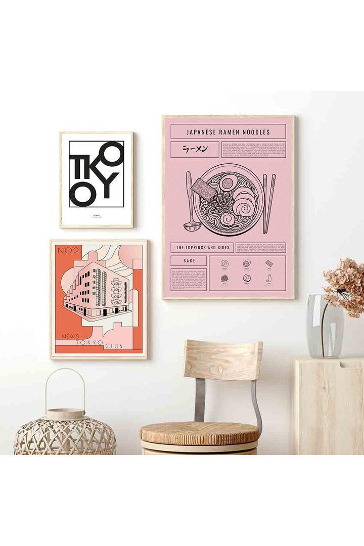 Lisslune | Tokyo Club Canvas Poster