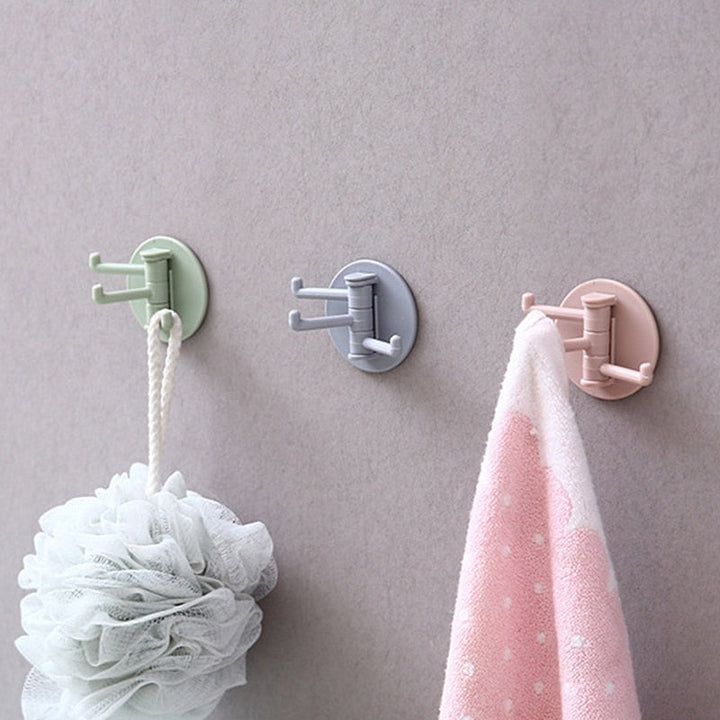 Lisslune | Rotating Sticky Wall Hook