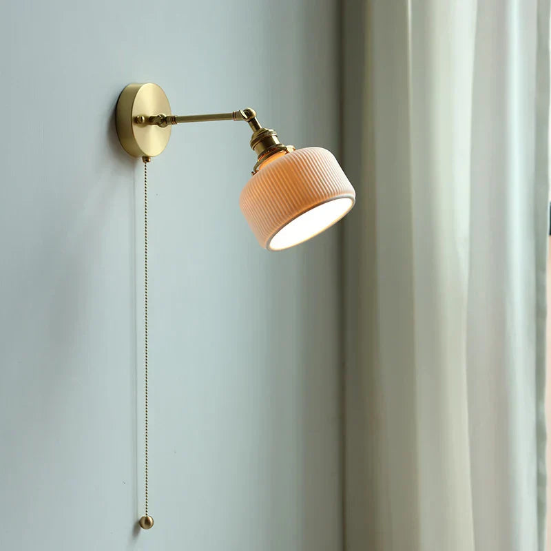 Lisslune | ScandiAura – Stylish Ceramic Wall Light with Nordic Design