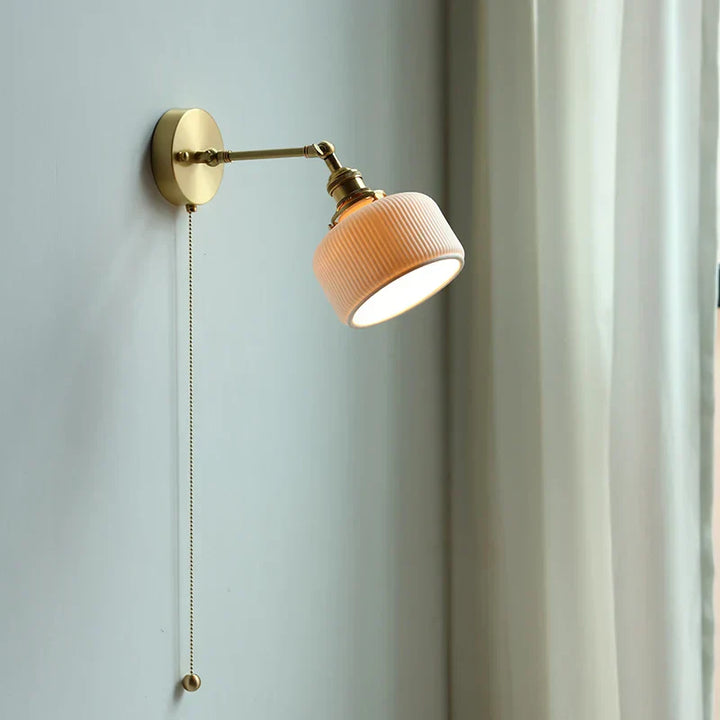 Lisslune | ScandiAura – Stylish Ceramic Wall Light with Nordic Design