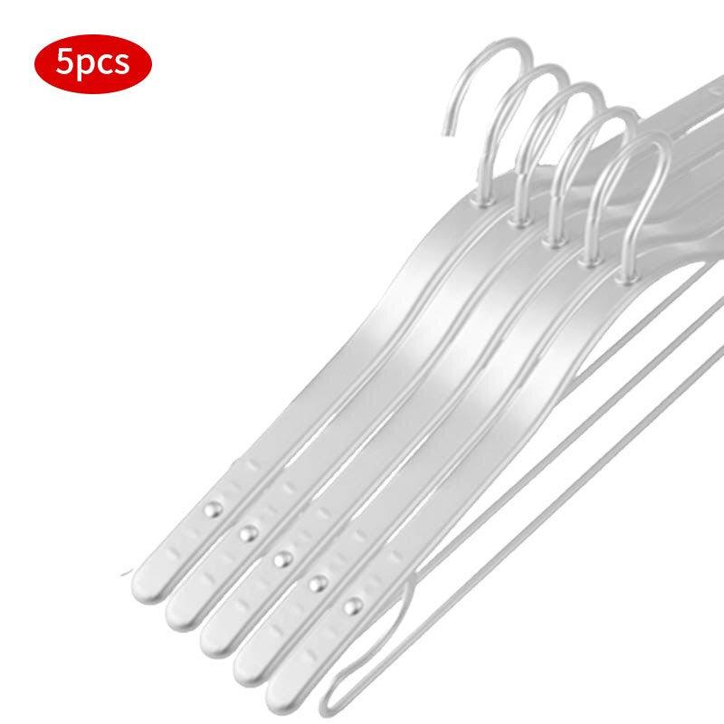 Lisslune | Stylish eco-friendly aluminum alloy non-slip hangers - 5-pack for premium dress management