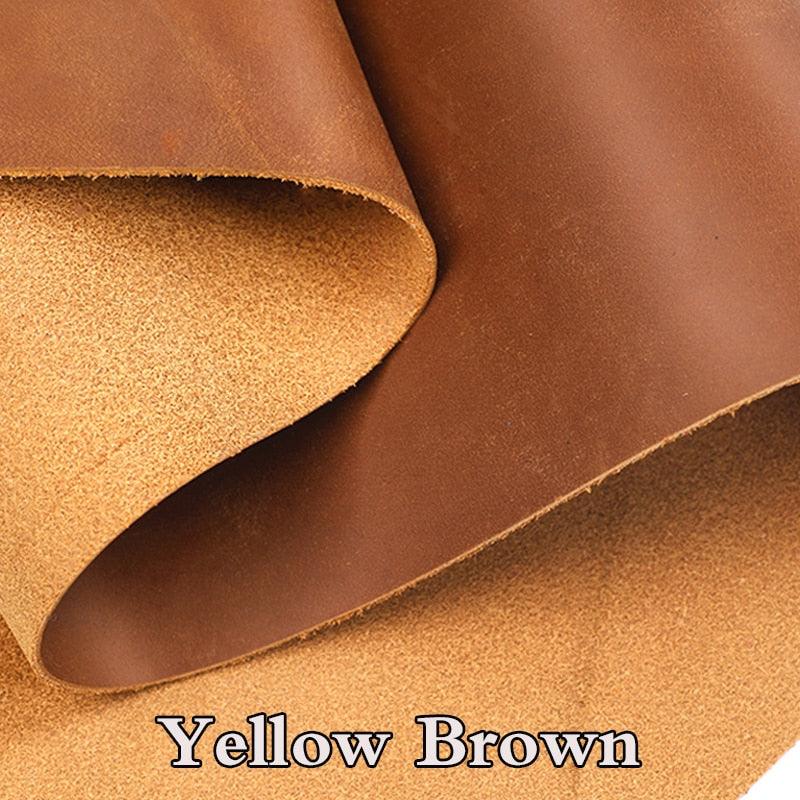 Lisslune | Enchanted Dark Orange Witchcraft Synthetic Leather Craft Sheet - 2mm: Ignite your creative magic