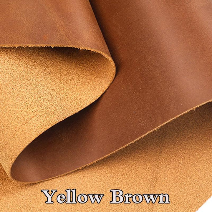 Lisslune | Enchanted Dark Orange Witchcraft Synthetic Leather Craft Sheet - 2mm: Ignite your creative magic
