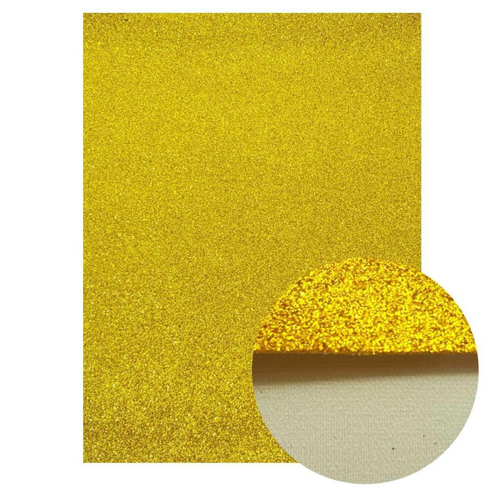 Lisslune | Luxurious Golden PU Leather Craft Sheets - Add a Touch of Luxury to Your DIY Projects!