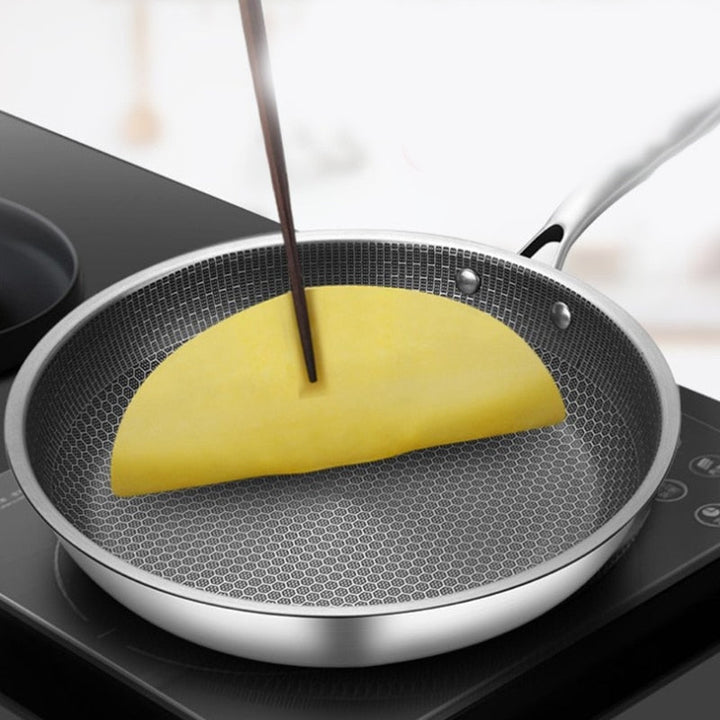 Lisslune | Frying pan with pixel technology | High-quality non-stick coating | Perfect for even frying | Sturdy design