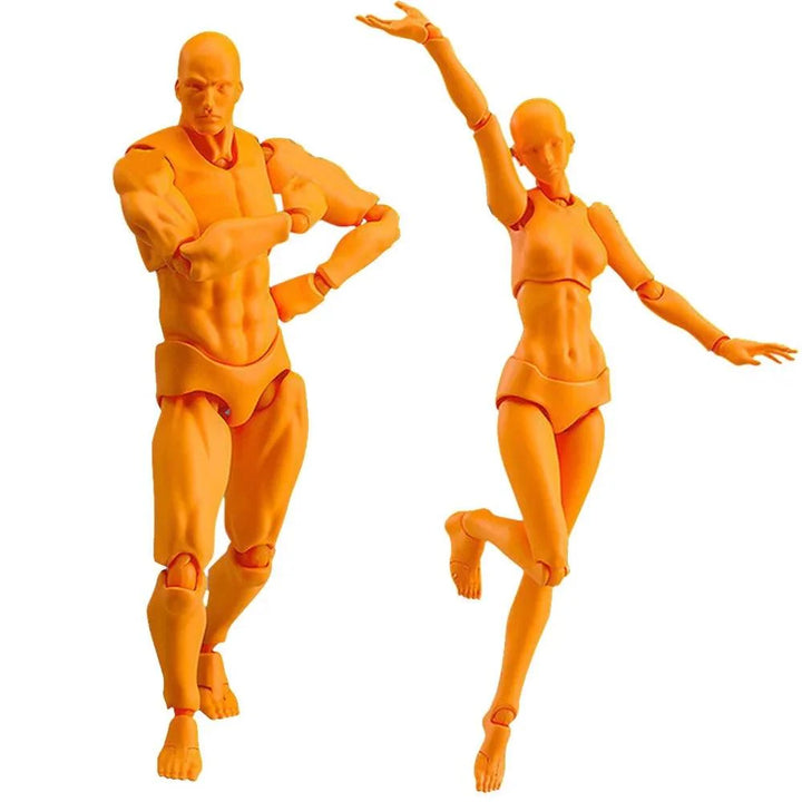 Lisslune | Dynamic poseable artist model set for creative expression
