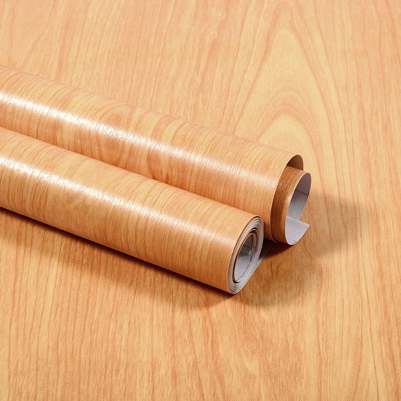 Lisslune | Self-Adhesive  Wood Grain Wall Sticker