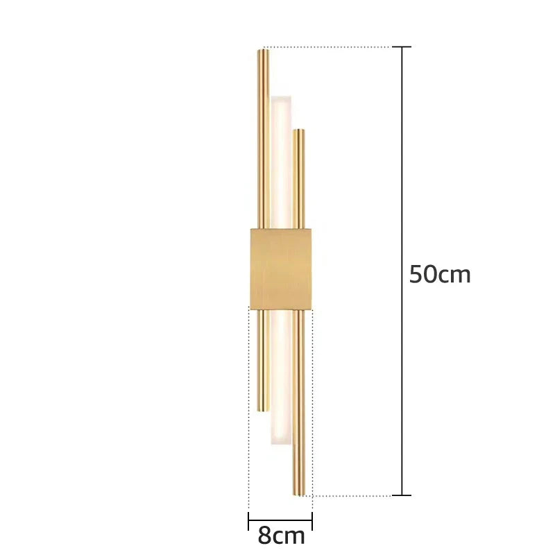 Lisslune | Modern LED Wall Lamp: Indoor Lighting for Home, Bedroom, Nightstand, Living Room, Hotel, and Hallway Decoration