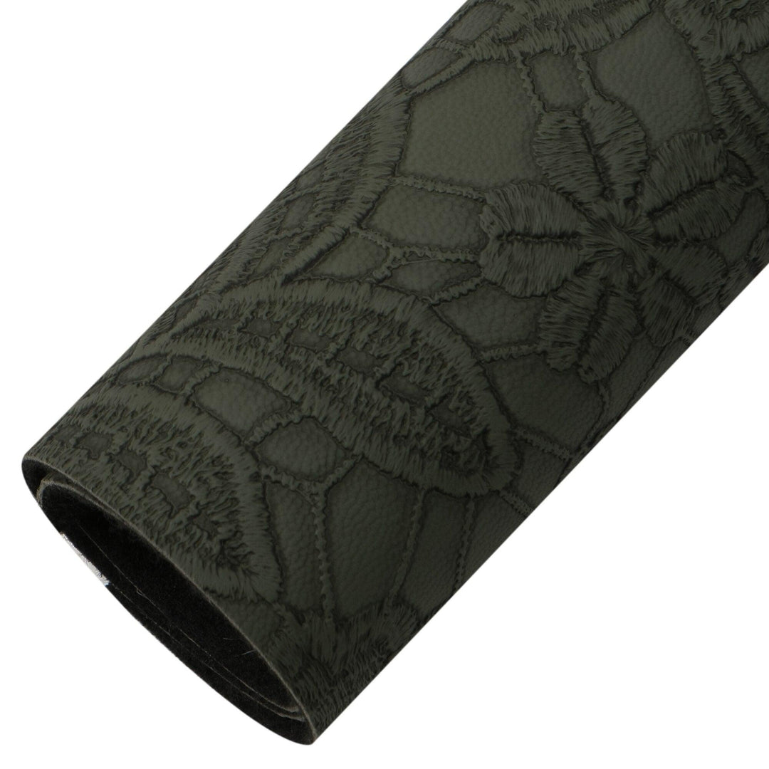 Lisslune | Chic Bloom: Premium Synthetic Leather Craft Sheets for Creative Expression