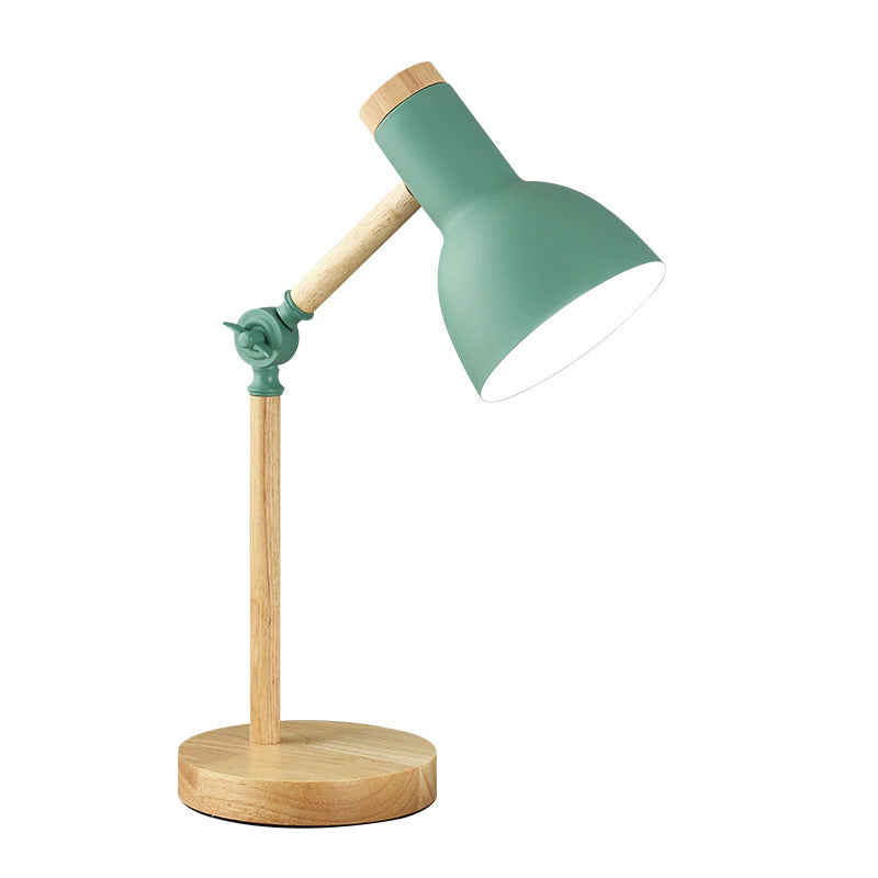 Lisslune | LuminoShade – Modern desk lamp made of wood in Scandinavian style