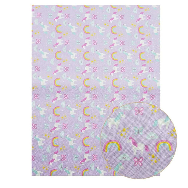 Lisslune | Magical Unicorn and Flamingo Leather Craft Kit