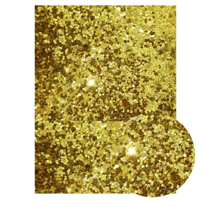 Lisslune | Luxurious Golden PU Leather Craft Sheets - Add a Touch of Luxury to Your DIY Projects!